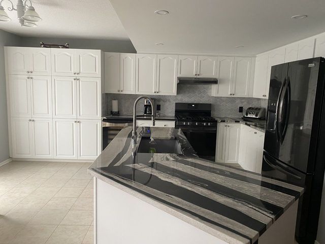 Kitchen after refinishing