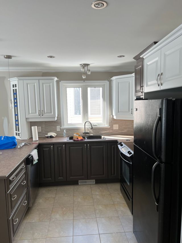 Kitchen after refinishing